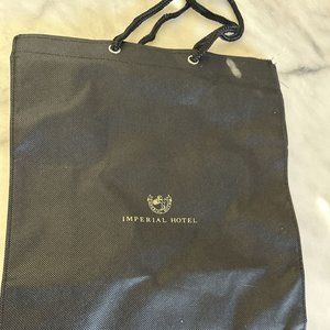 Imperial Hotel, Tokyo Japan eco bag 12X15X4.5 inches new
